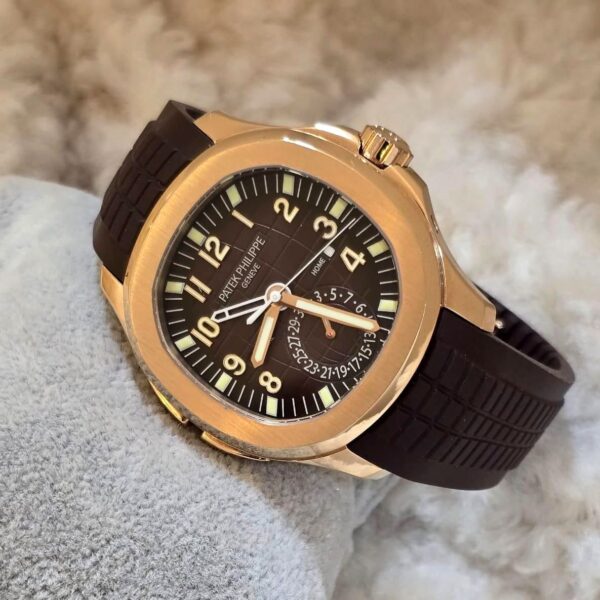Patek Philippe Aquanaut BROWN DIAL WITH CRONO SUPER CLONE WATCH