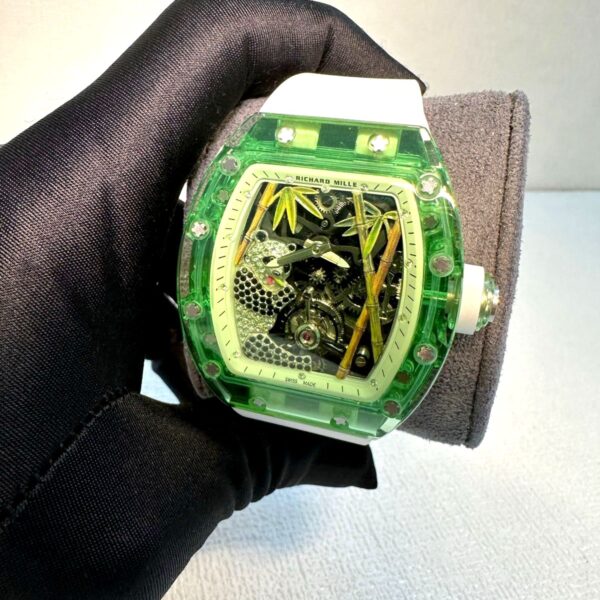 Richard Mille Green Sapphire crystal super clone watches in Dubai