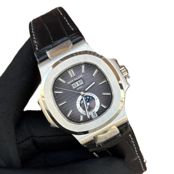 Patek Philippe Nautilus 5726 A LEATHER STRAP SWISS  SUPER CLONE WATCH